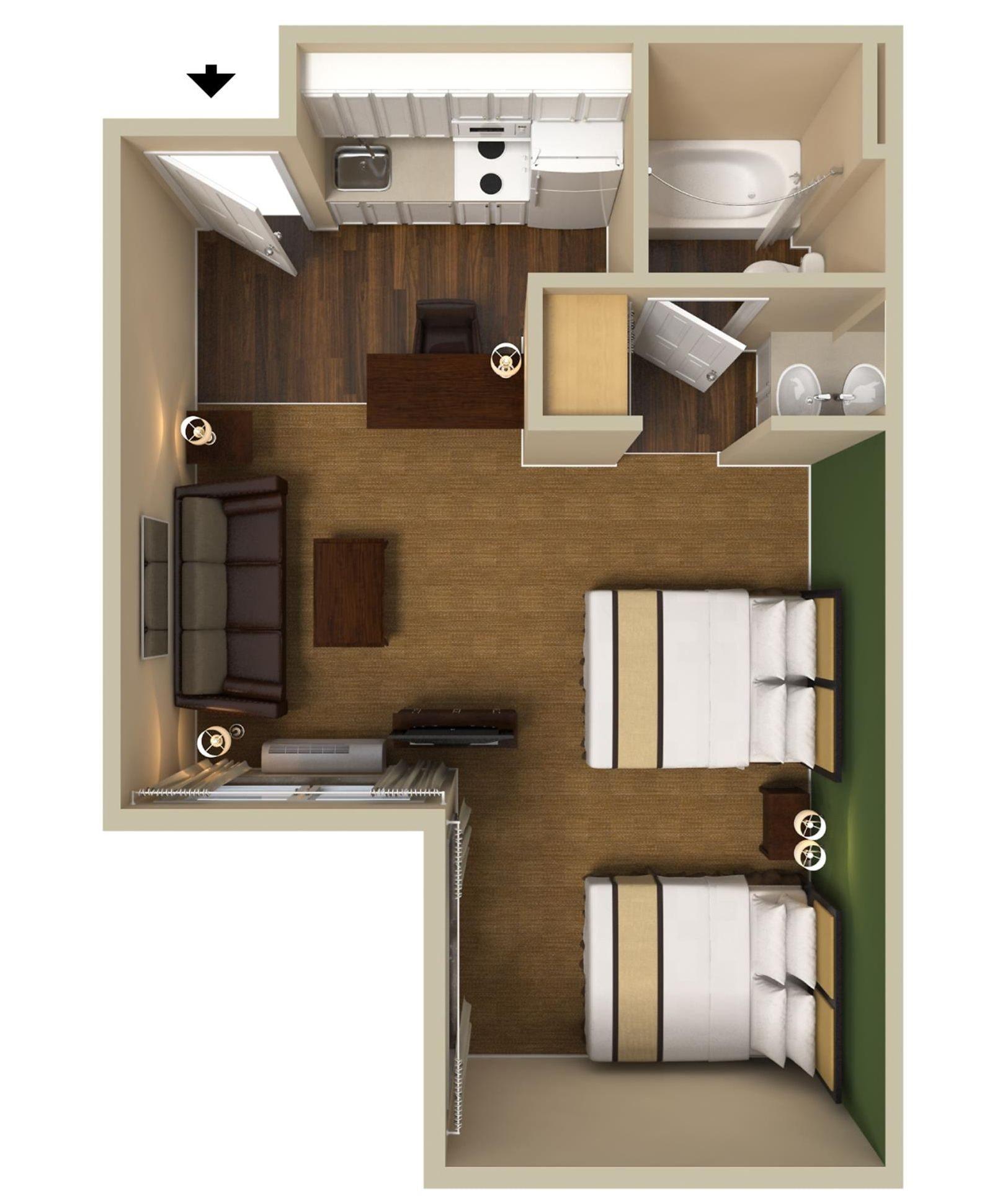 Extended Stay America Suites - Orlando - Convention Center - Universal Blvd Williamsburg Bagian luar foto